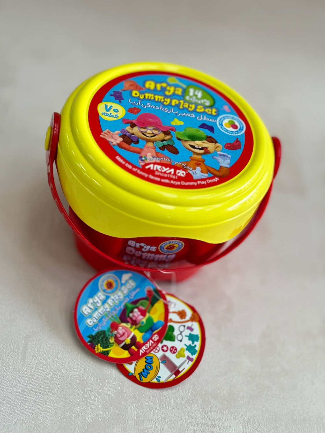 خمیر بازی آدمکی آریا 70 قطعه