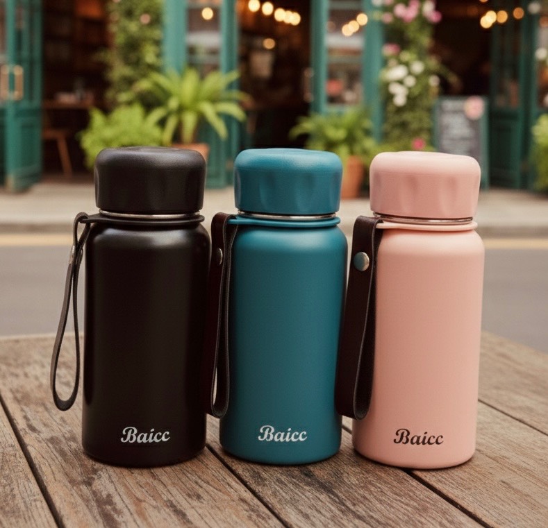 فلاسک استیل مینیمال برند Baicc حجم 300ml